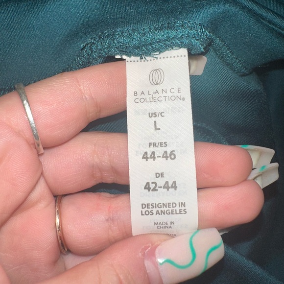 Teal leggings - Picture 2 of 3